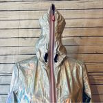 Hunter Metallic Silver Utility Jacket Size Small Photo 14