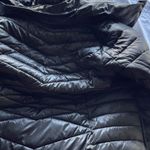 Karl Lagerfeld Packable Puffer Jacket Quilted Hooded Waist Coat Women’s Sz S Photo 14