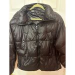 ZARA FAUX LEATHER PADDED JACKET Size Small Photo 3