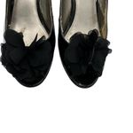 Bandolino BLACK SLINGBACK HEELS WITH BOW SIZE 8.5M Photo 1
