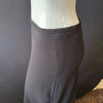 Bisou Bisou NWT bisoi- bisou Michele bohbot black maxi skirt size 6 deadstock Photo 8