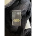 House of Harlow 1960 Black Ribbed Pencil Skirt Size Large Side Slit Mid Length Photo 5