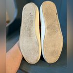 Old Navy Red and Black Plaid Slip-On Shoes | Size 8.5 Photo 4