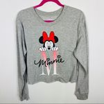 Disney Minnie Mouse Cropped Tee by Hybrid Gray L Gray Size undefined Photo 2