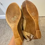 Mile Paolo Mile Paoli’ Suede Nude Platform Heels Size 8.5 M Photo 7