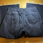 frame denim Frame high rise wide leg frayed hem jeans 32 Photo 10