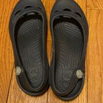 Crocs Women's  Black Jayna Slingback Non-Slip Ballet Flats Slip Ons Size‎ 7 Photo 2