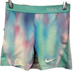 Nike Pro Dri Fit Juniors XL 3" Multi-Color Pastel Training Shorts Photo 0