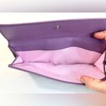 Coach Vintage  Bifold Turnlock Wallet in Light Purple Leather Photo 10