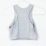 Outdoor Voices Womens Athena Crop Sports Bra Size Small Gray Heathered Running Photo 3