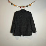 Vintage wool boucle button blazer Gray Size 6 Photo 5