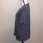 Lagoon grey beach scene palm tree short sleeve shirt Gray Size L Photo 2