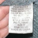 Umgee Teal Waffle Knit Pullover Sweater Top Hi-Low Hem Oversized Fit Size M Photo 5