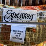 Vintage Smocked Top Floral Sundress Size L Yellow Size L Photo 2