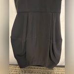 Zimmermann Black Sleeveless Draped Tulip Dress Size 3 Photo 2