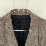 ZARA  WOMAN Plaid Blazer Business Caual Double Breasted Coat Sz M Photo 3