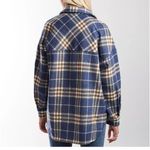 Timing Oversized Flannel Shacket Photo 5
