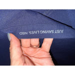 FIGS Technical Collection 4XL Top Sleeveless Navy Blue Just Saving Lives Photo 3