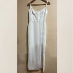 Katie May  White Call Me Slim Maxi Gown medium Photo 1