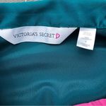 Victoria's Secret Women's Teal Green Chemise Dress SMALL Collared Long Sleeve Photo 6