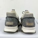Sorel  Kinetic Lace Sneaker Sz 7 Grey Casual Shoe Photo 13