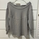 Free People  OG Thermal Top Grey Photo 1