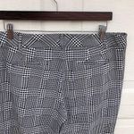 New York And Company Women’s Pants Black White Houndstooth 16P Photo 4