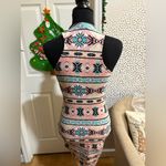 Iris basic  Multicolor Aztec Midi Dress Photo 2