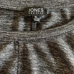 Jones New York Women Blouse Lightweight Sweater XL Heather Gray Photo 2