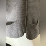 Eileen Fisher Eileen‎ Fisher Snap Front Cardigan Square Neck Pockets Knit Mohair Small Photo 4