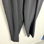 Kasper Women's Black Dress Pants 18W Pinstripe Career Workwear Lined Side Zip Photo 5