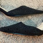 Caparros Capparos kitten heels black sequin pointed shoes size 8 Photo 7
