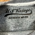 U.S Vintage | Cat Sweatshirt Gray Size L Photo 2