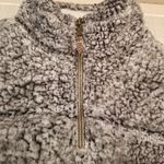 {M} Grizzly Sherpa Black Zip Up Pullover Jacket Size M Photo 5