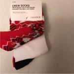 Forever 21 New holiday crew socks, hat & groves set NWT&NWOT fair isle snowflake Photo 8