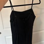 Forever 21 Black mini little black dress with cheetah print Photo 2