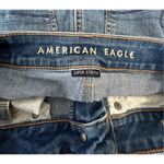 American Eagle Highrise Distressed Denim Mini Skirt Photo 1