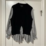 Gracia  Striped Twofer Top Photo 1