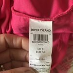 River Island Pink Sheer Puffed Sleeve Polka Dot Stretch Crop Top Photo 13