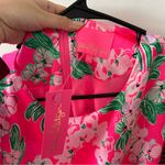 Lilly Pulitzer NWT Maude Satin Pink Romper Size 0/XS Photo 4