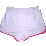 AC/DC  Women’s Shorts Graphic Logo Lavender Punk Trim Size Large Retro Style Photo 2