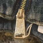 AREA Claw Embellished Denim Mini Dress size US 4 Blue Photo 7