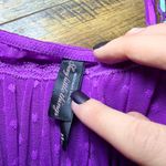 Victoria's Secret Purple Lace Trimmed Top with Teal Accents Babydoll Lingerie Sabrina Cute VS Photo 8