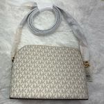 Michael Kors NWT  Jet Set Travel Medium Logo Dome Crossbody Bag Photo 2