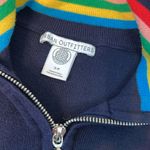 Urban Outfitters Women’s  retro 80s Striped Zip-neck Sweater Photo 1