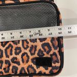Travel Toiletry Hanging Cosmetic MakeUp Bag Leopard Print Med Accessories Unfold Brown Photo 6