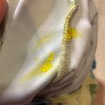 Yellow floral one piece swim suit Photo 6