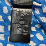 Ba&sh  Size 4  Top Blouse Long Sleeve Ruffle Blue White Photo 10