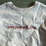 Brunette the label love yourself first pullover sweatshirt Pink Size undefined Photo 1