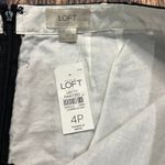 Loft NWT Ann Taylor  Petite Polka Dot A-Line Mini Skirt Black‎ Size 4P Photo 1